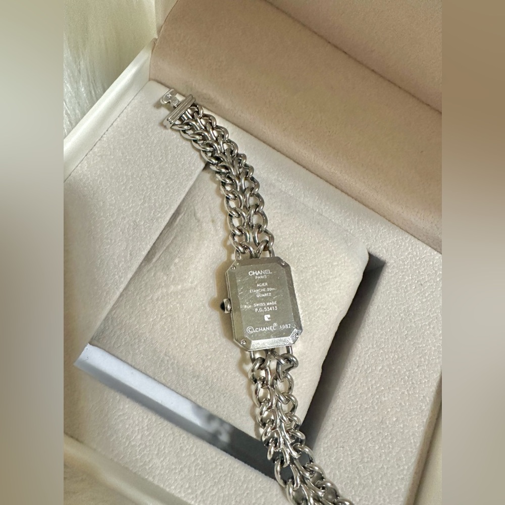 CHANEL Premiere Women's 7” Silver Hardware Watch Vintage 1987 - Picture 8 of 16